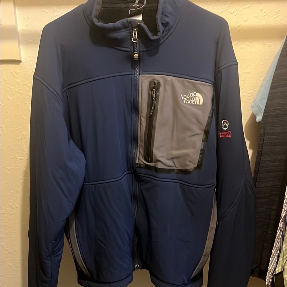 The North Face Blue and Gray Performance Jacket